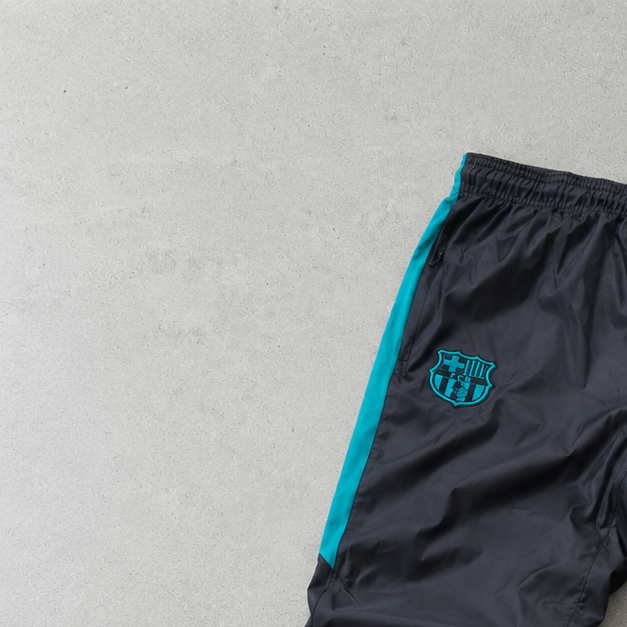 FC Barcelona NIKE Rain Pants Black / Türkis Rare (M)