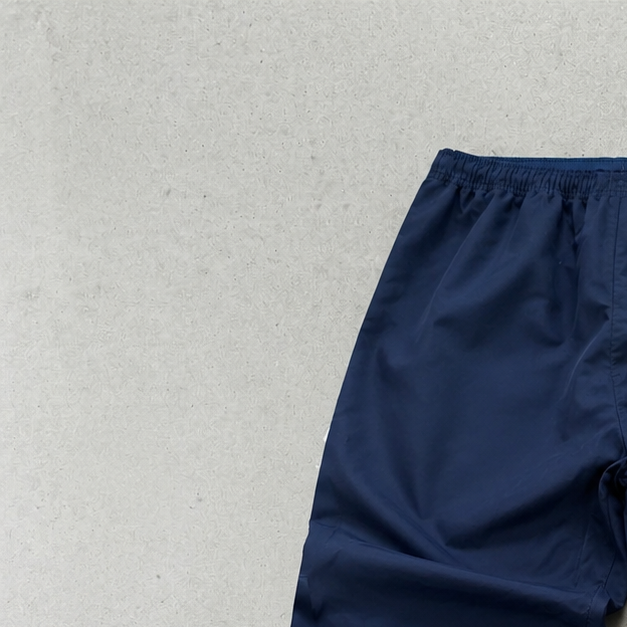 PSG Nike Pants Marineblau, Blau Rare Stitched Logo (S)