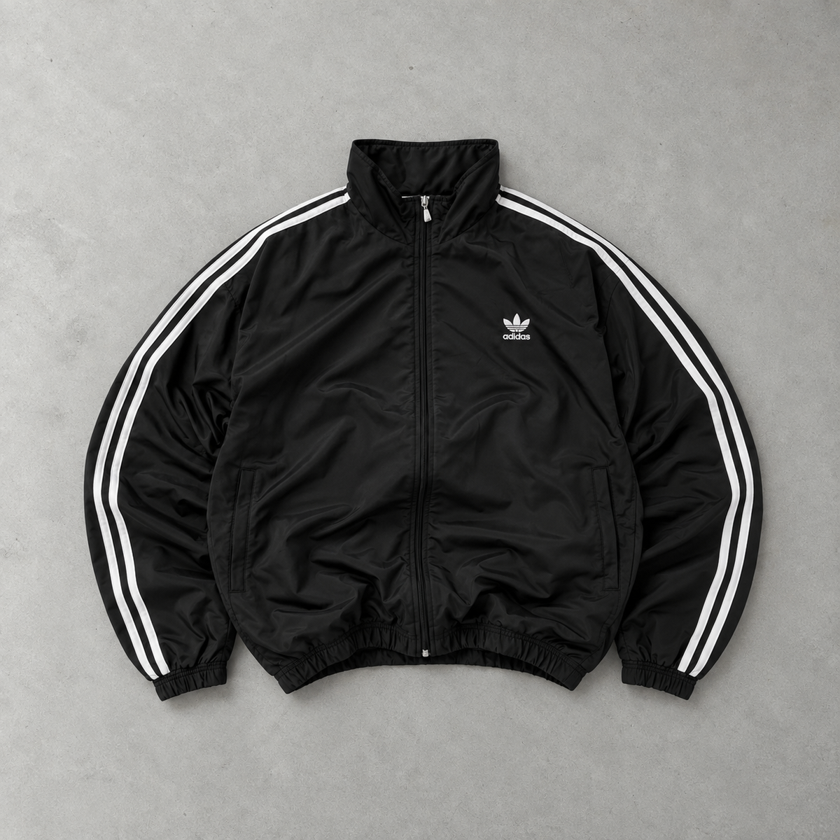 Veste de survêtement Adidas violette rare (S) logo brodé