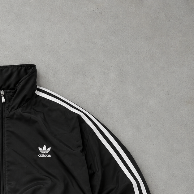 Veste de survêtement Adidas violette rare (S) logo brodé
