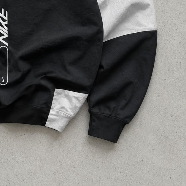Nike Streetwear Piece Grau, Schwarz Limited (S) Stitched Logo