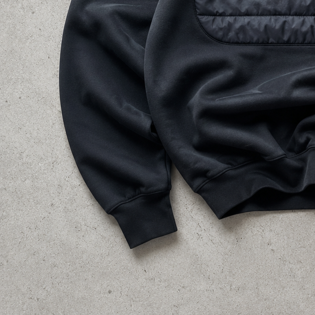 Nike Puffer Jacket Schwarz, Grau Limited (S) Stitched Logo