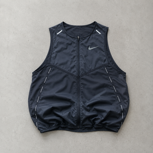 Nike Vest Schwarz, Grau Limited (S) Stitched Logo