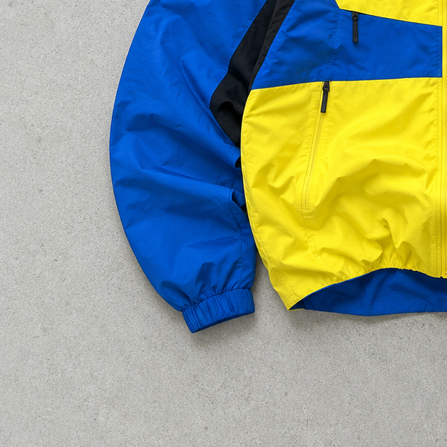 Nike Streetwear Piece Blau, Gelb Rare (S) Stitched Logo