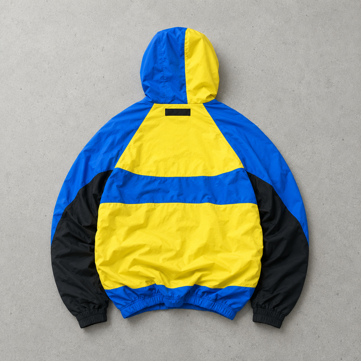 Nike Streetwear Piece Blau, Gelb Rare (S) Stitched Logo