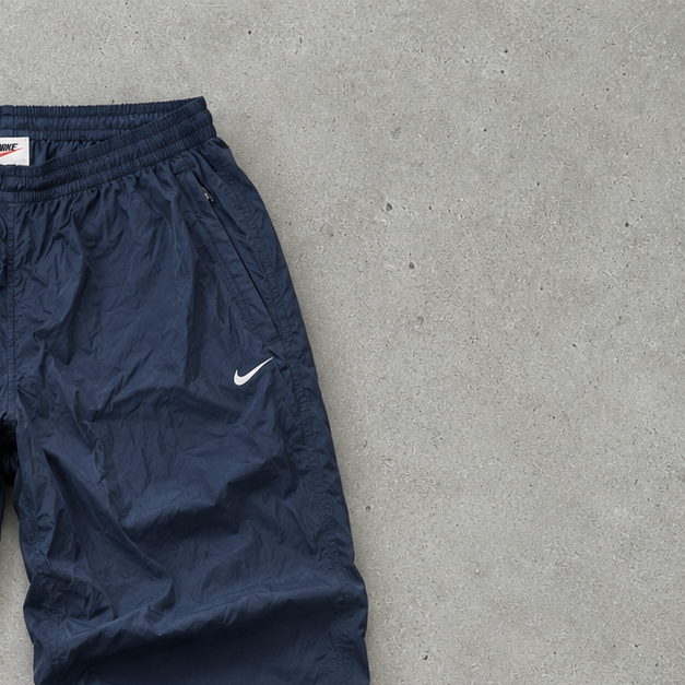 90s Nike Track Pants Marineblau Limited (L)
