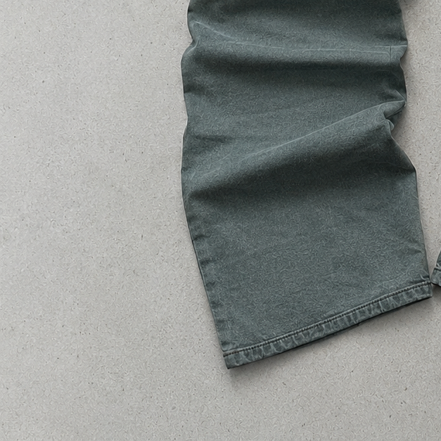 Y2K Armani Jeans Denim Pants Dunkelgrün Limited (M)