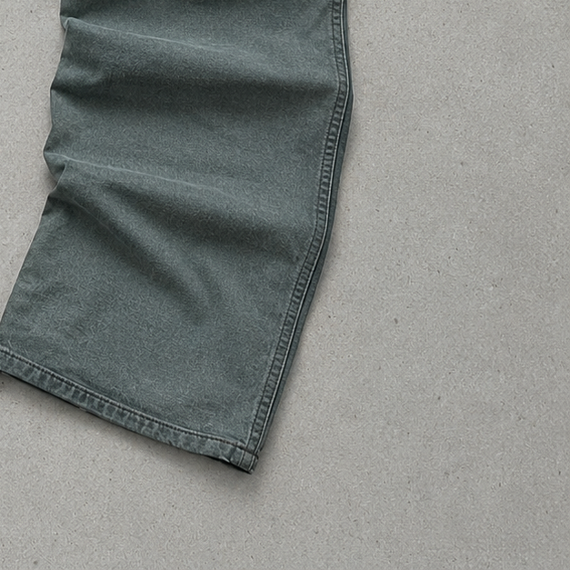 Y2K Armani Jeans Denim Pants Dunkelgrün Limited (M)