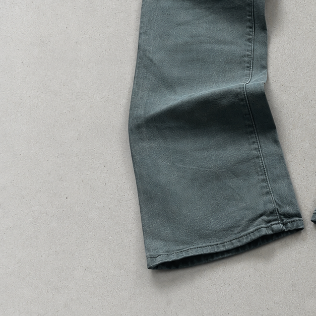 Y2K Armani Jeans Denim Pants Dunkelgrün Limited (M)