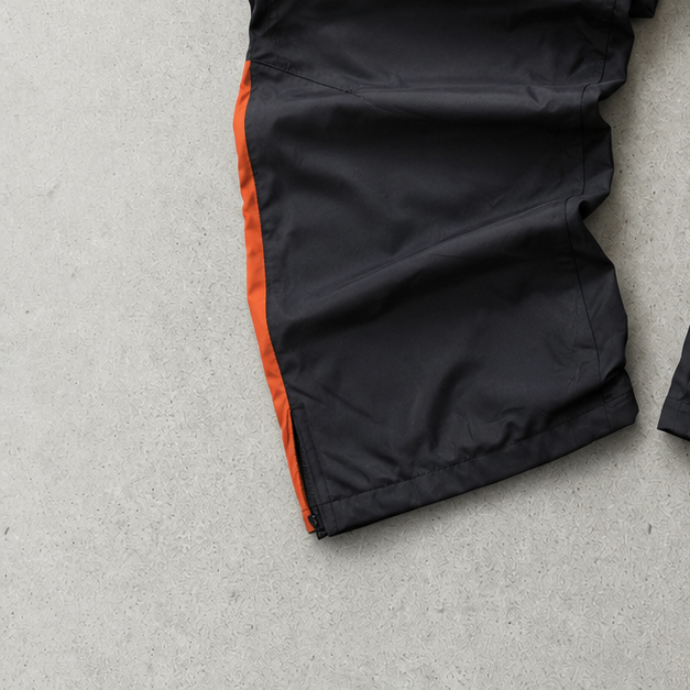 Nike Pants Schwarz, Orange Rare (M)