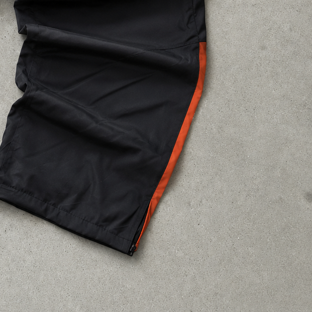 Nike Pants Schwarz, Orange Rare (M)