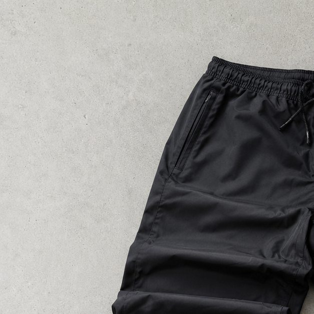 Nike Pants Schwarz, Orange Rare (M)