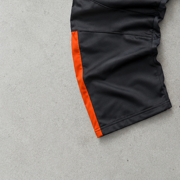 Nike Pants Schwarz, Orange Rare (M)