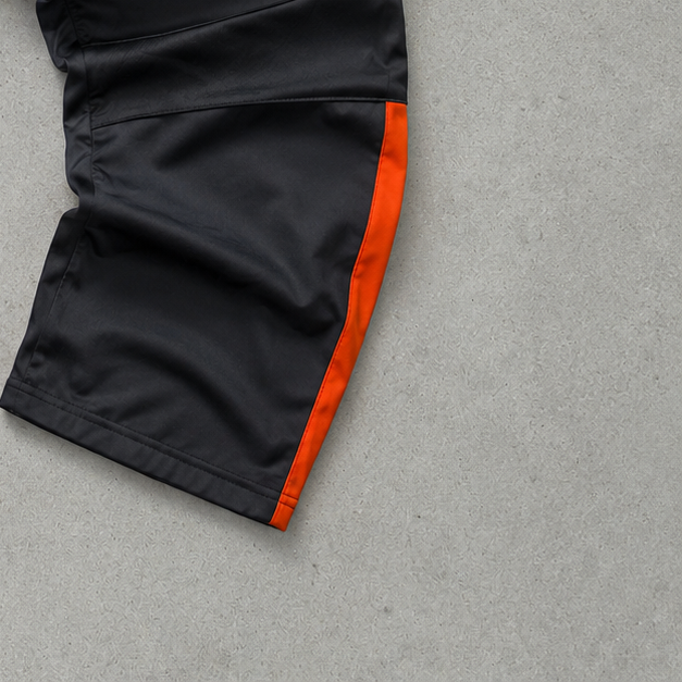 Nike Pants Schwarz, Orange Rare (M)