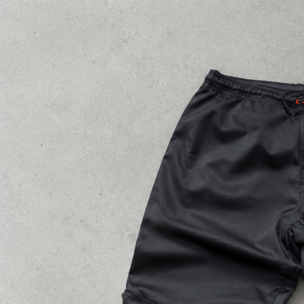 Nike Pants Schwarz, Orange Rare (M)