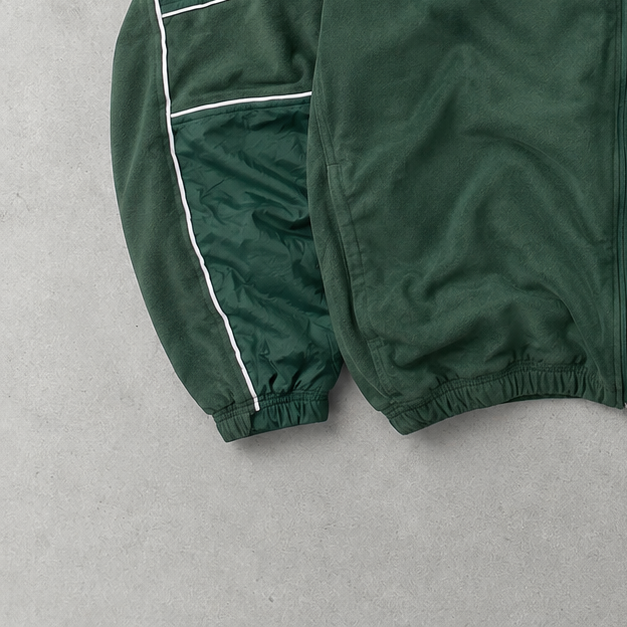 Nike Fleece Jacket Dunkelgrün Rare (Size XL)