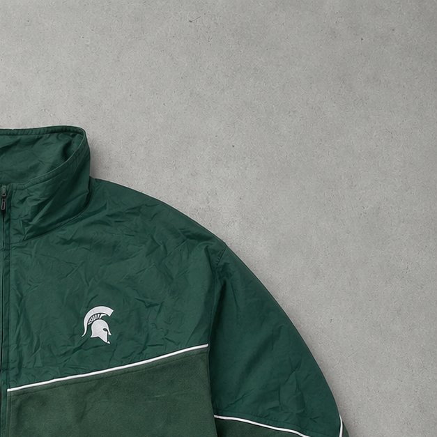 Nike Fleece Jacket Dunkelgrün Rare (Size XL)