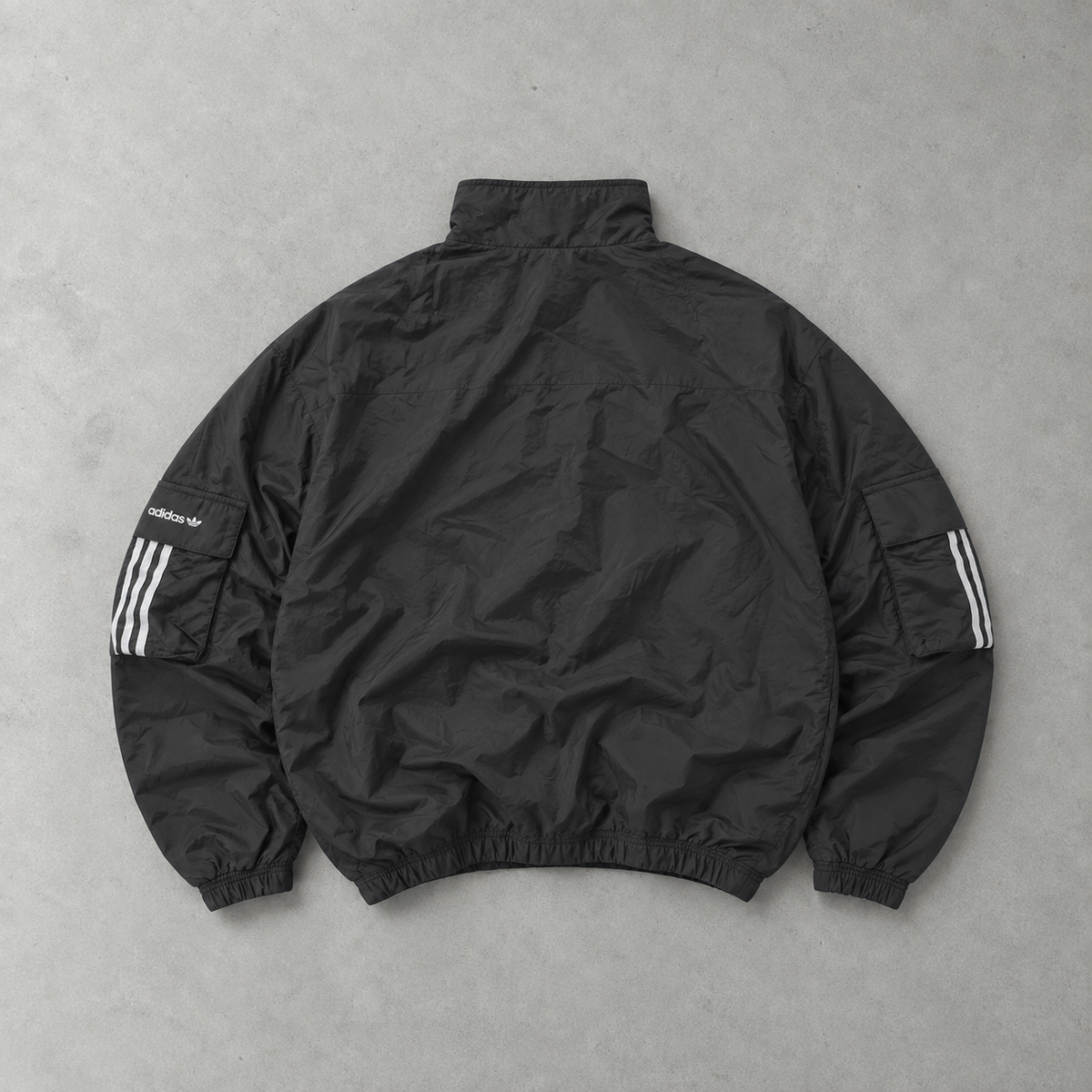 Veste de survêtement Adidas noire rare (M)