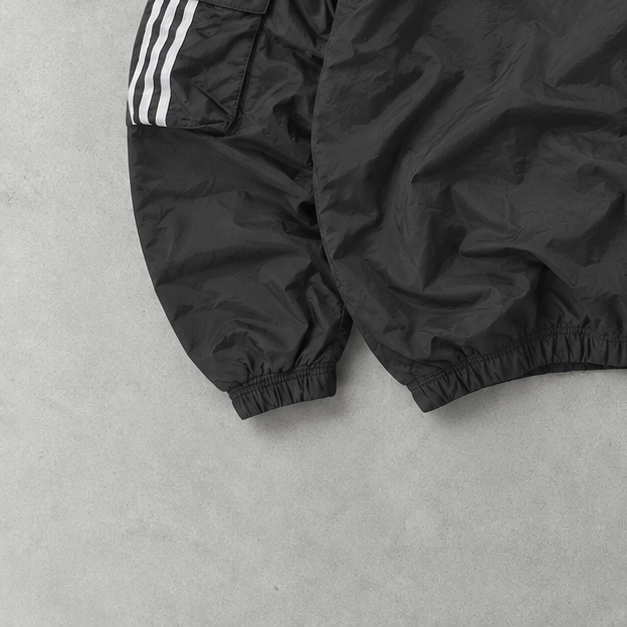 Veste de survêtement Adidas noire rare (M)