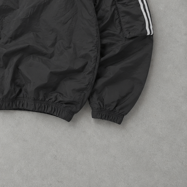 Veste de survêtement Adidas noire rare (M)