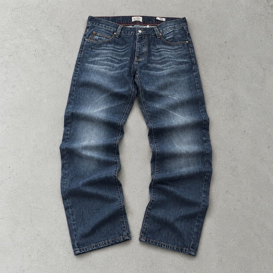 Y2K Armani Jeans Jeans Navy Rare (M)
