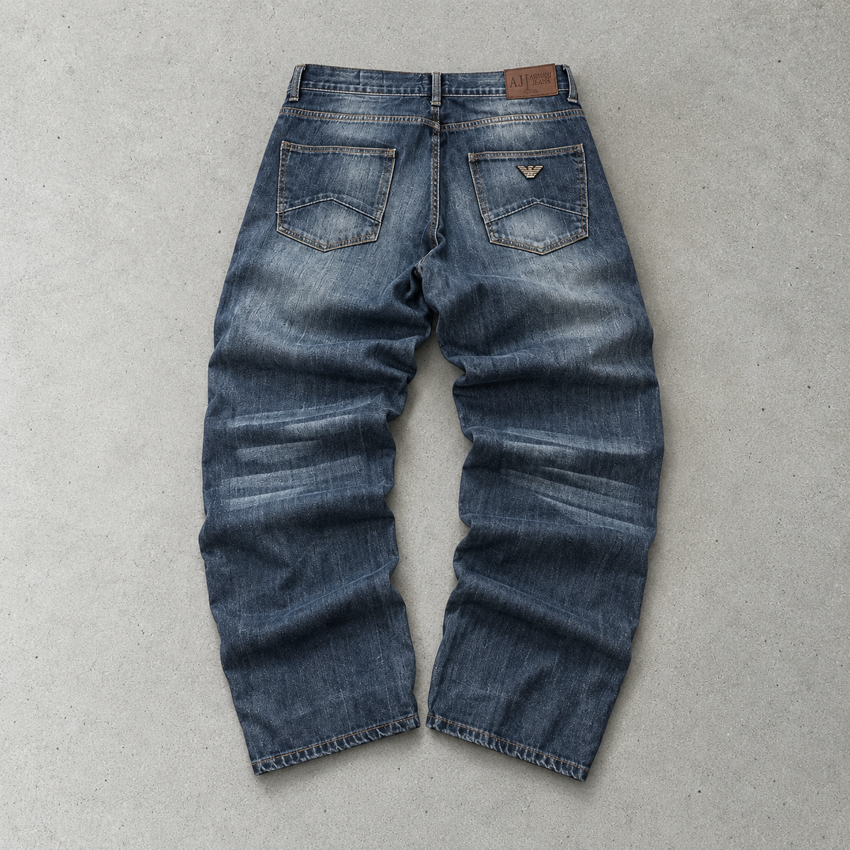 Y2K Armani Jeans Jeans Navy Rare (M)