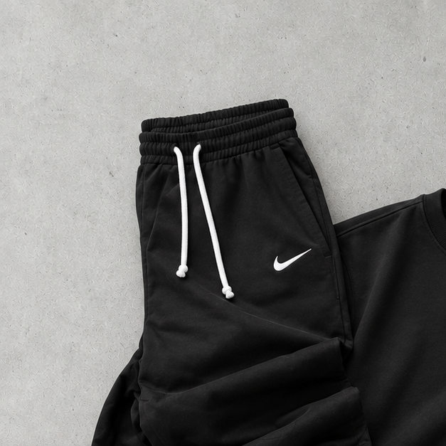 Nike Tracksuit Black Rare Stitched Logo (M)