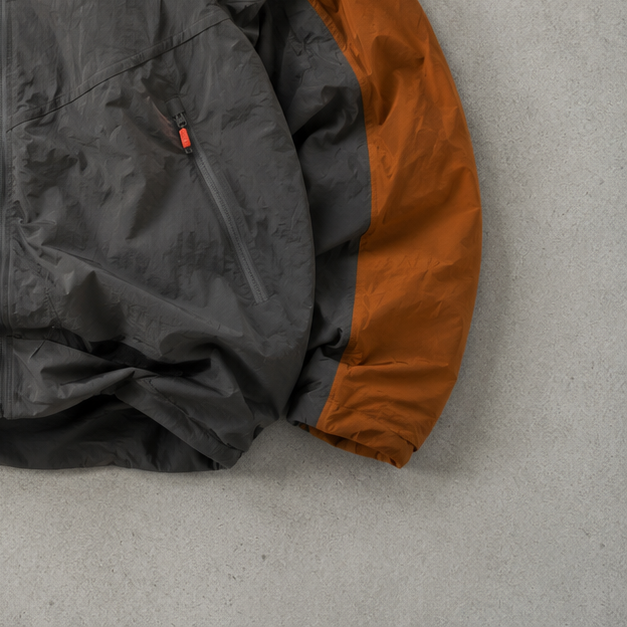 Nike Windbreaker Black, Brown Rare (XS)