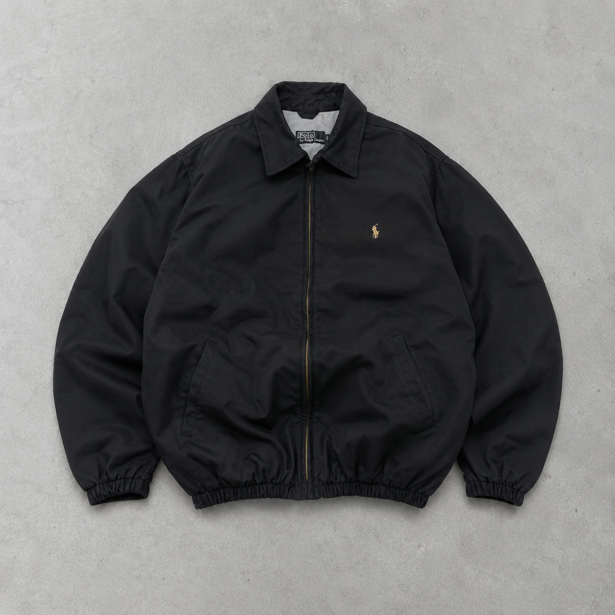 Ralph Lauren Harrington Jacket Black Rare (L)