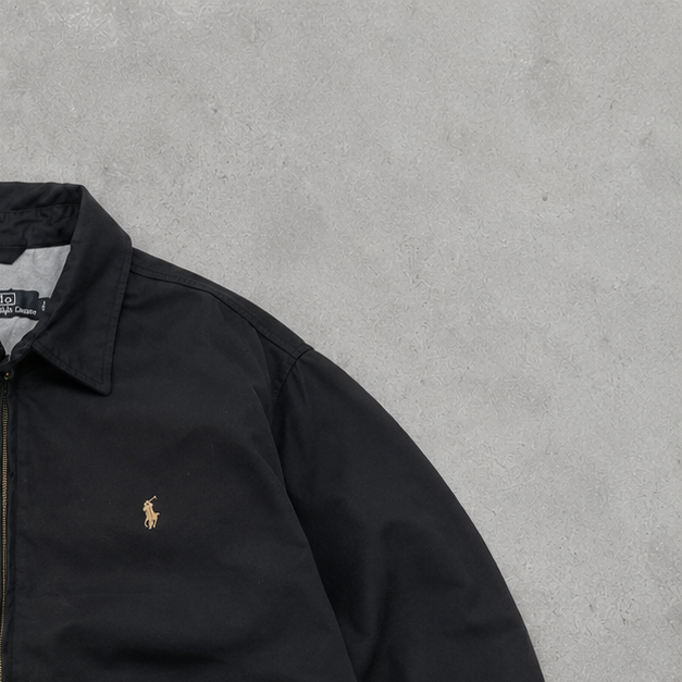 Ralph Lauren Harrington Jacket Black Rare (L)