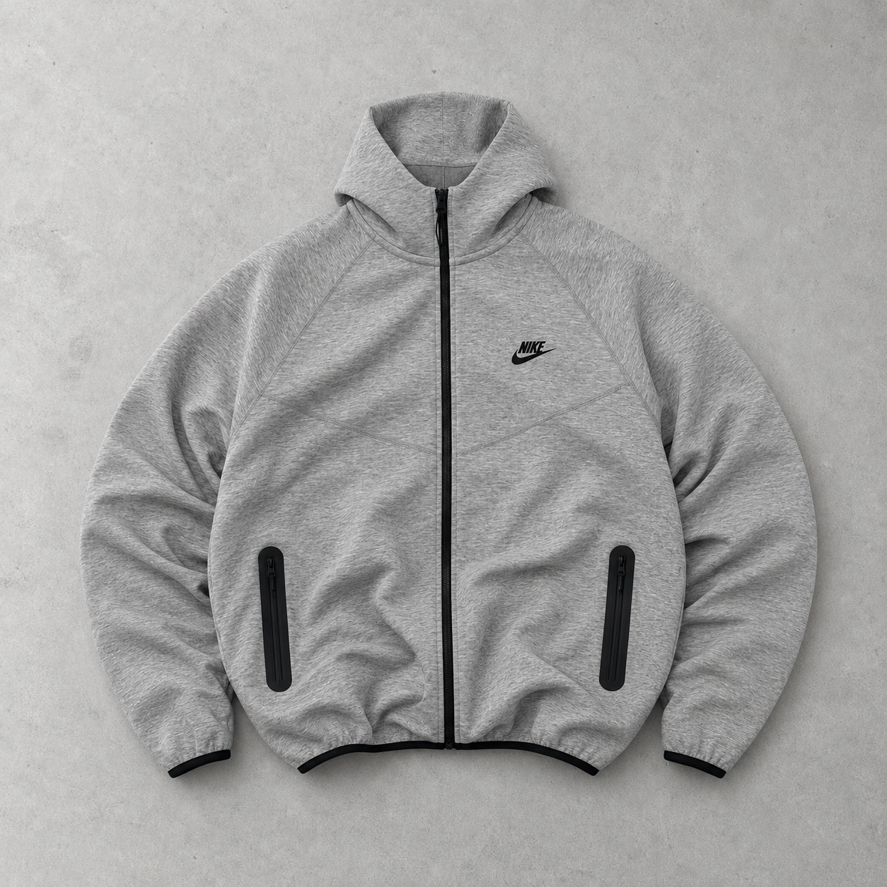 2024 Nike Fleece Jacket Grau Rare (L)