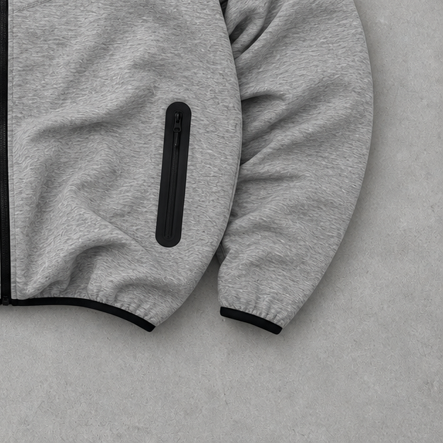 2024 Nike Fleece Jacket Grau Rare (L)