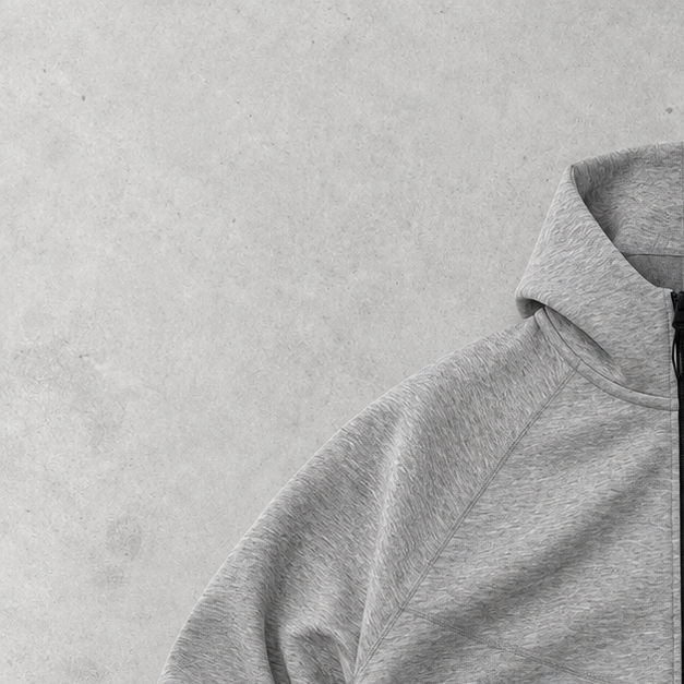 2024 Nike Fleece Jacket Grau Rare (L)