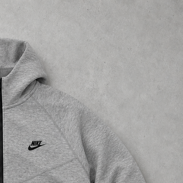 2024 Nike Fleece Jacket Grau Rare (L)