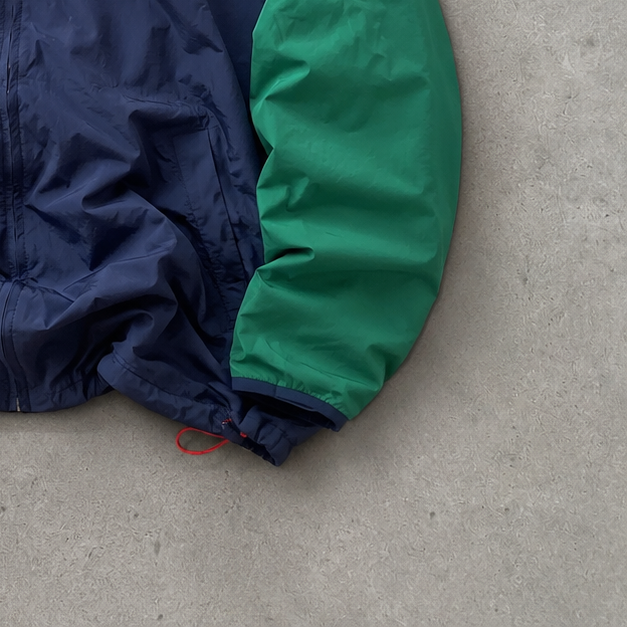 USA Hi Tech 1967 Ralph Lauren Windbreaker Navy Multicolor Rare (XL)