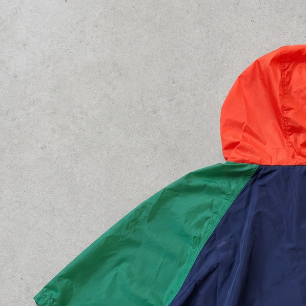 USA Hi Tech 1967 Ralph Lauren Windbreaker Navy Multicolor Rare (XL)