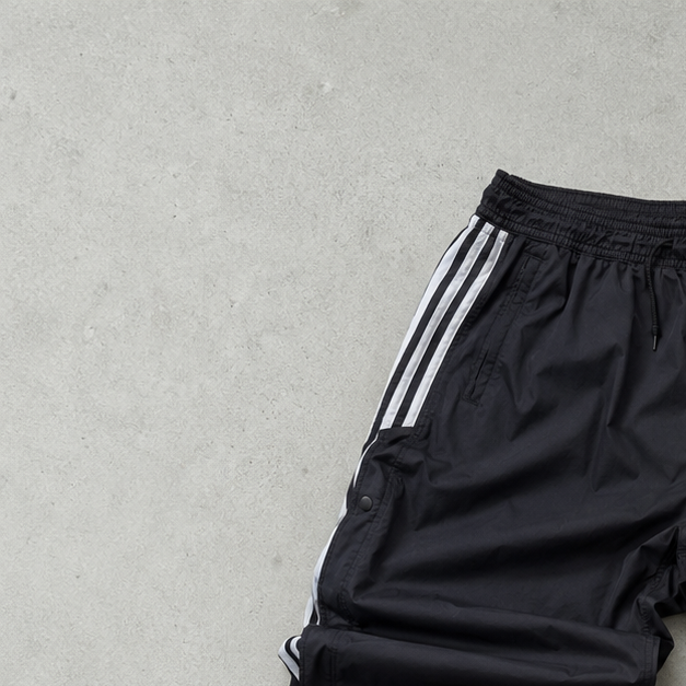 Y2K Adidas Pants Schwarz Rare (S)
