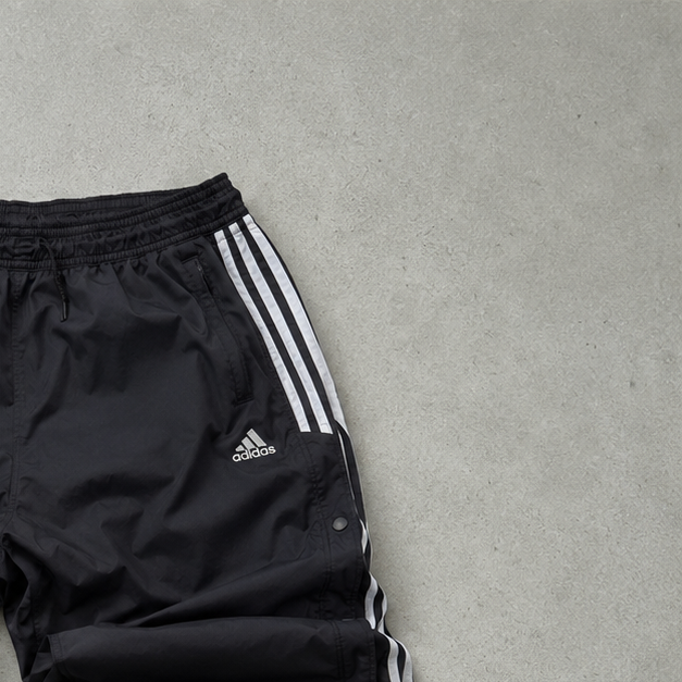 Y2K Adidas Pants Schwarz Rare (S)