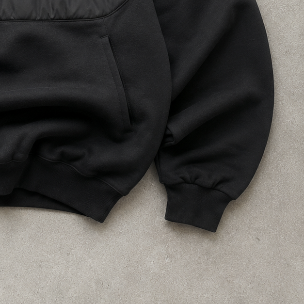 Nike Puffer Jacket Schwarz, Grau Rare (S) Stitched Logo