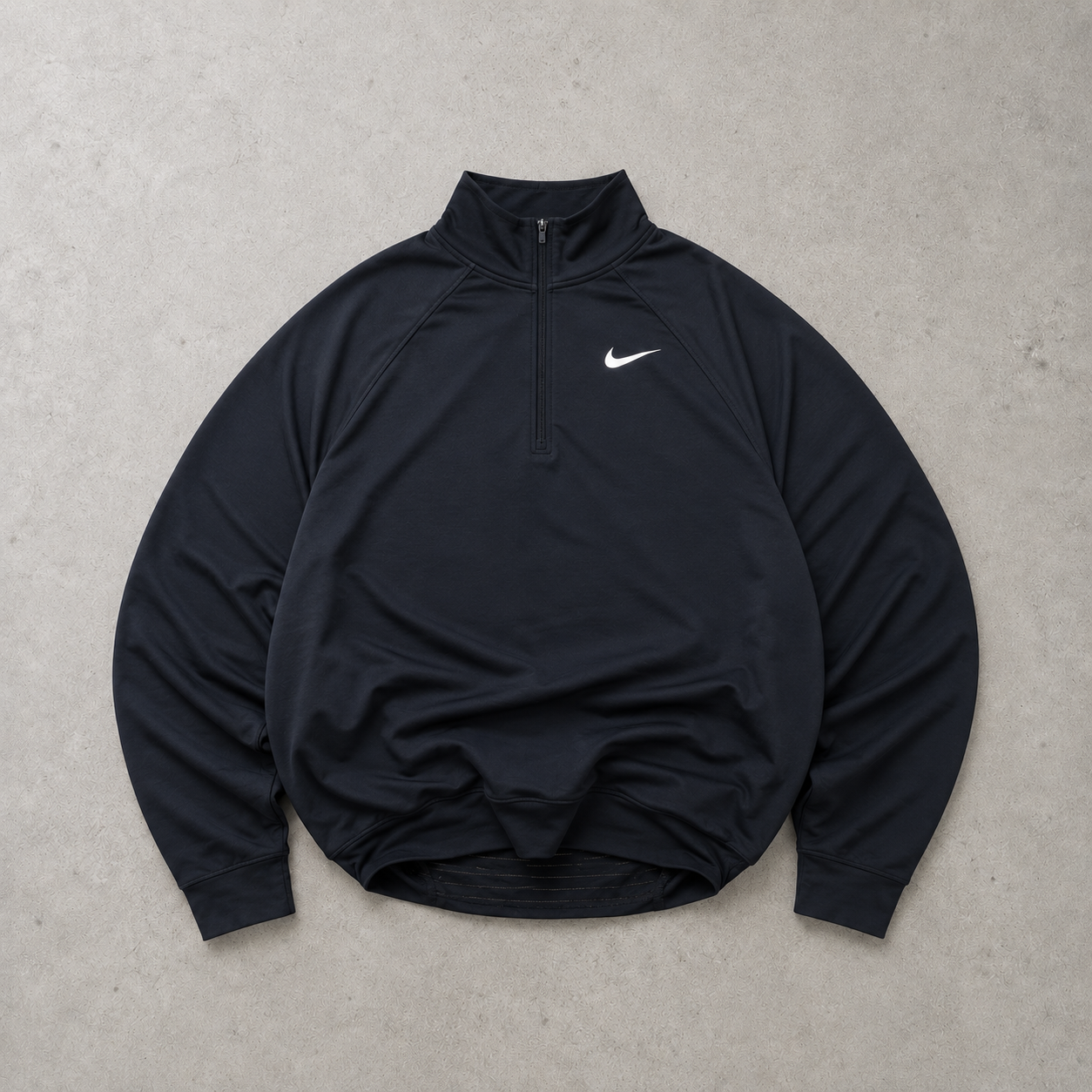 Nike Streetwear Piece Schwarz, Silber Rare (S) Stitched Logo