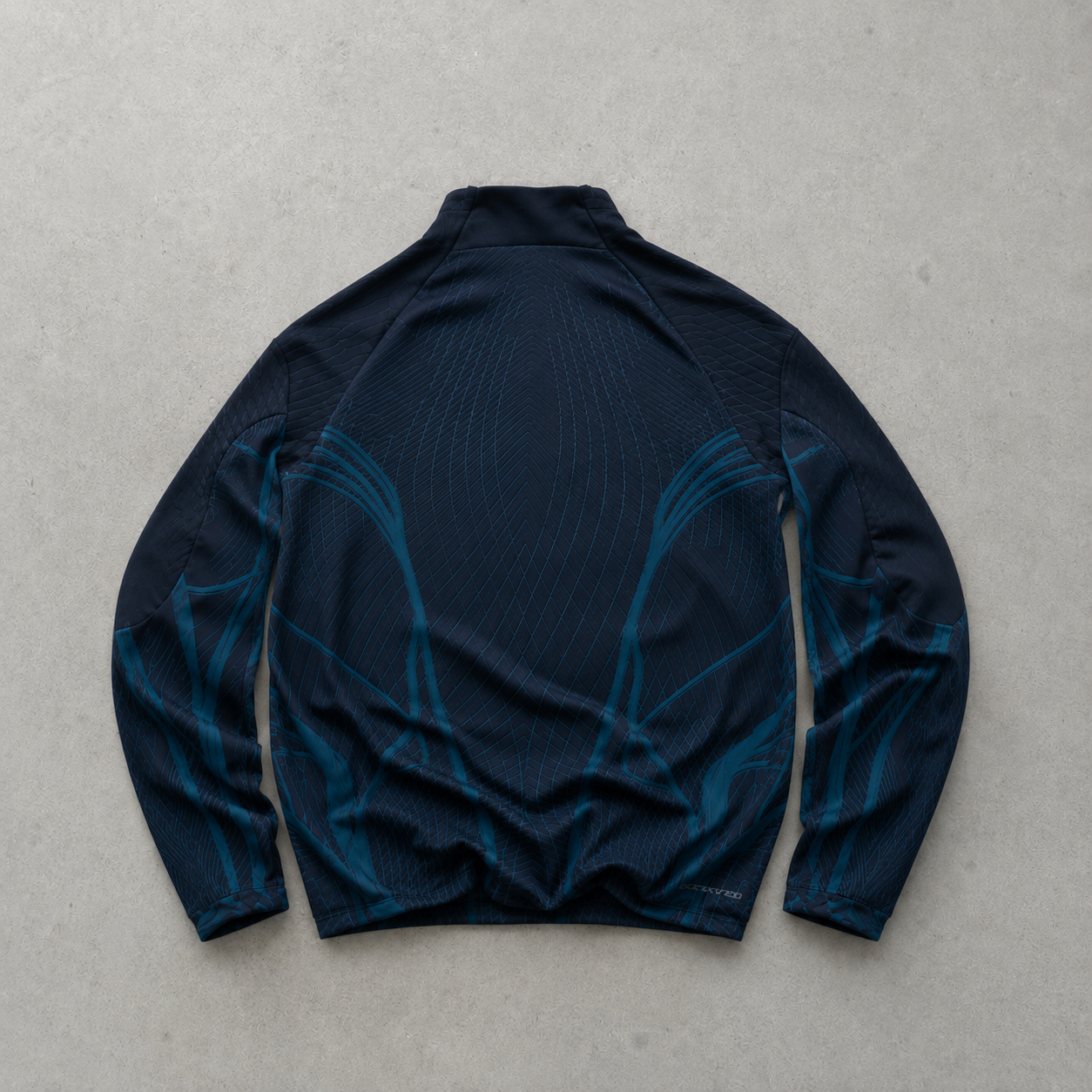 Nike Track Pants Marineblau, Gold Rare (S) Stitched Logo
