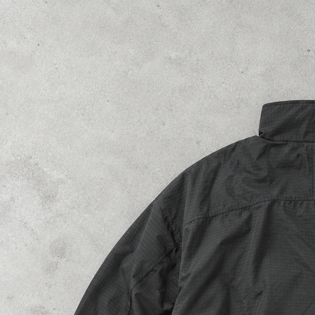 Y2K Nike Puffer Jacket Black Rare (S)