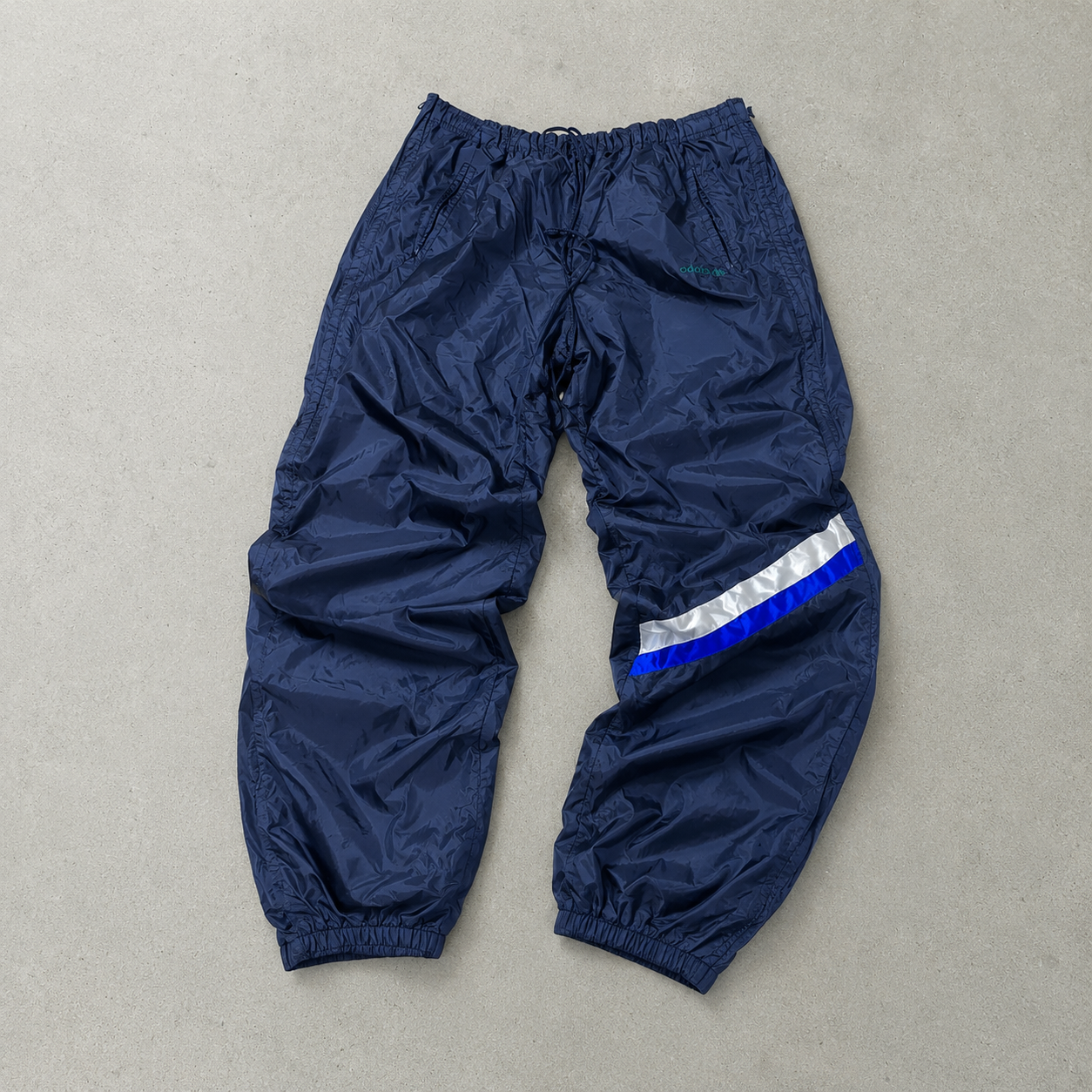 Adidas Pants Marineblau, White Rare (L)