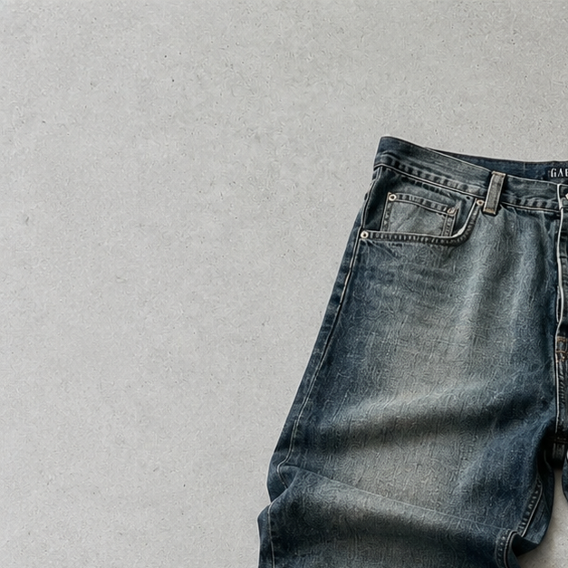 Y2K Armani Jeans Denim Pants Blue Rare (M)