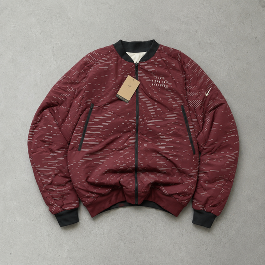 Nike Jacket Burgunderrot, Black Limited (M)