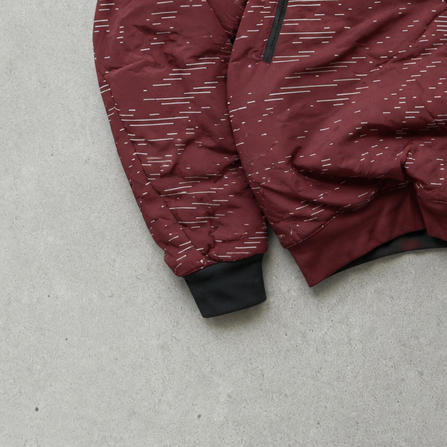 Nike Jacket Burgunderrot, Black Limited (M)