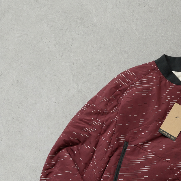 Nike Jacket Burgunderrot, Black Limited (M)
