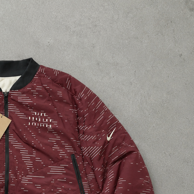 Nike Jacket Burgunderrot, Black Limited (M)