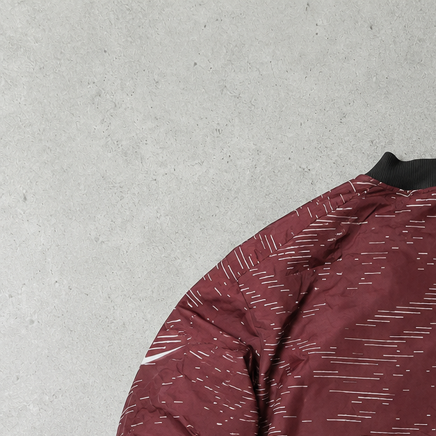 Nike Jacket Burgunderrot, Black Limited (M)