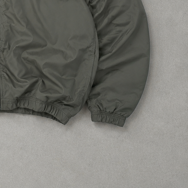 Ralph Lauren Windbreaker Khaki Rare Stitched Logo (L)